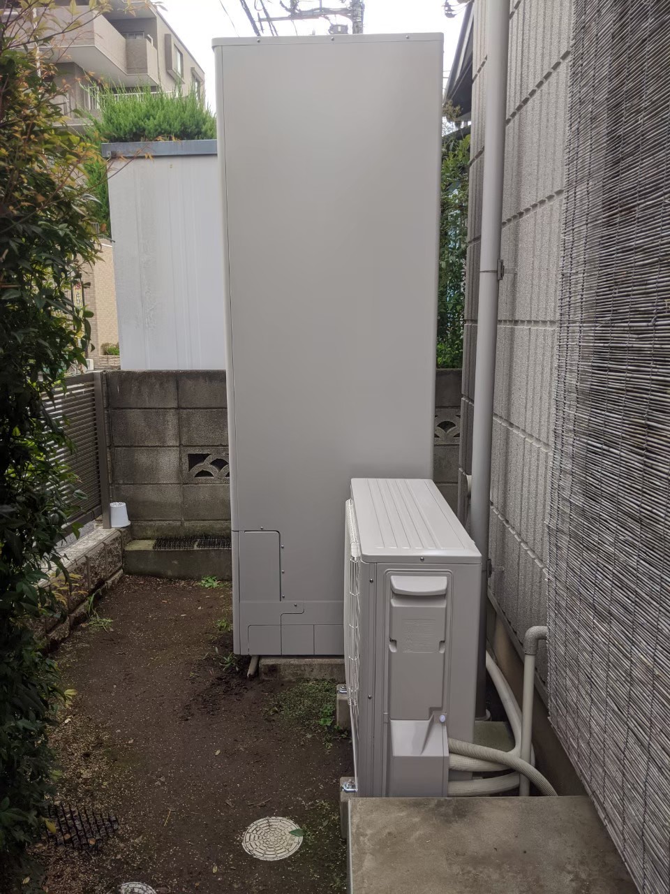 埼玉県朝霞市溝沼エコキュート交換工事H様